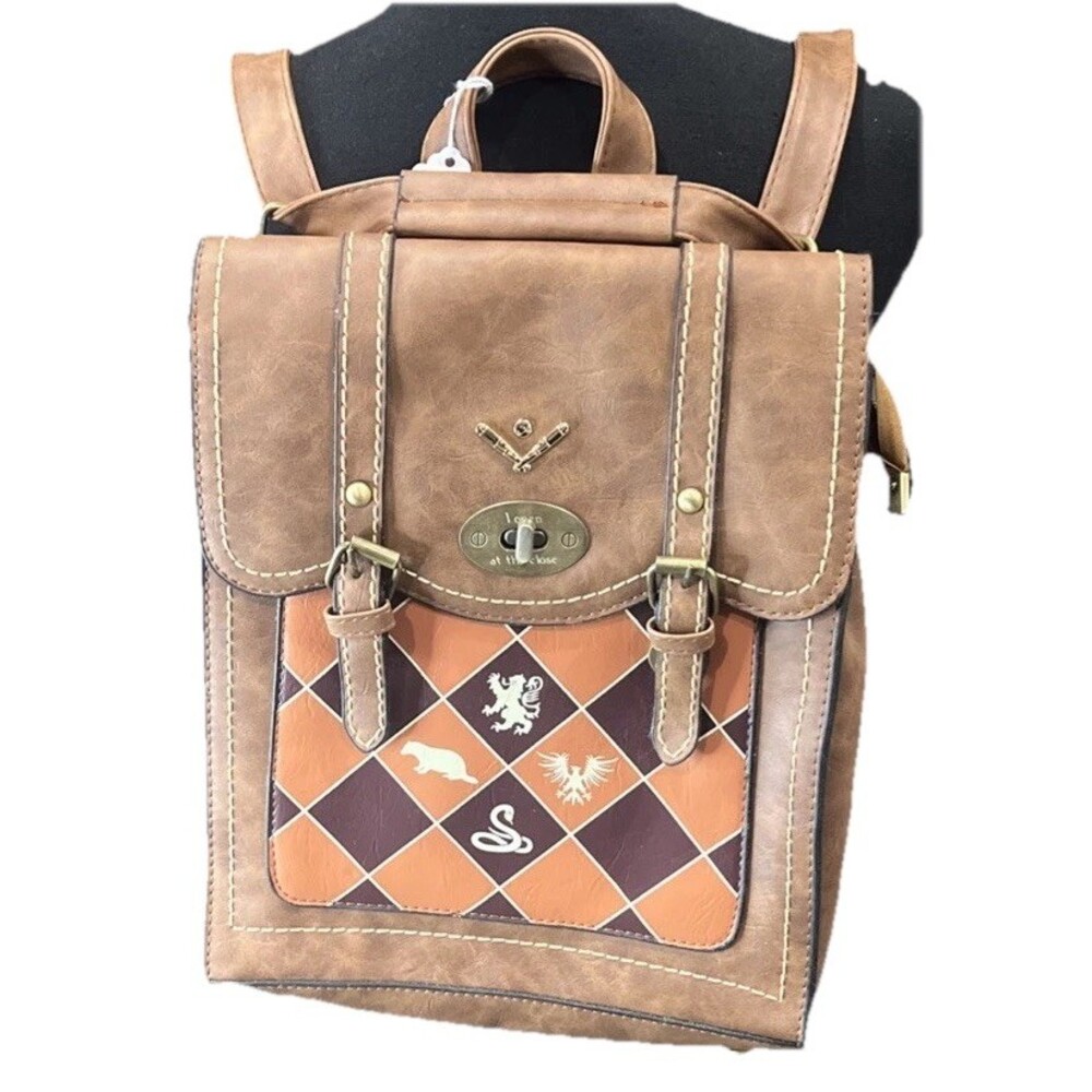 Litjoy Harry Potter House quidditch purse bag Backpack faux leather Classic